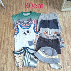 子供服 11点セット 80cm 帽子あり おしゃれブランドあり クッキーモンスター セサミストリート
