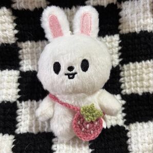 10cm ぬいぐるみ いちごポシェット