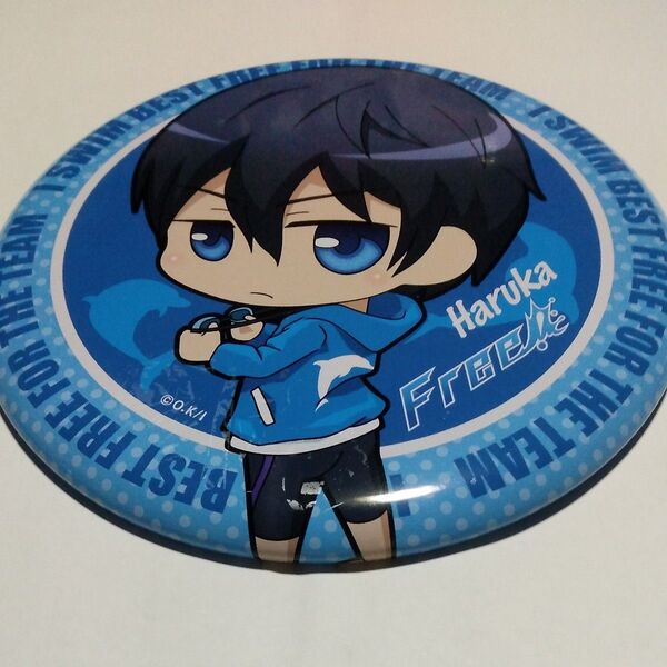 「Free!」七瀬遙 デカ缶バッジ
