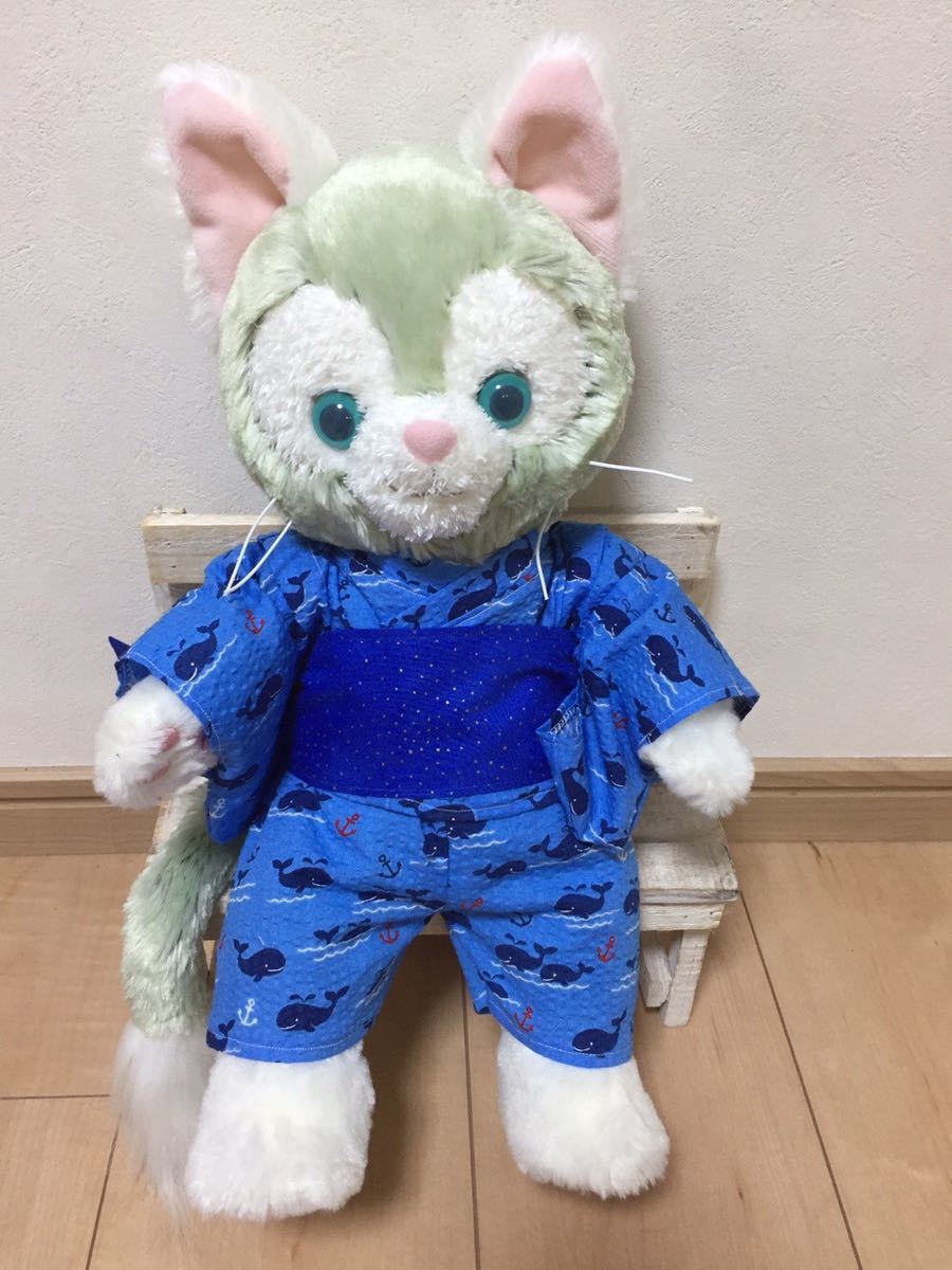 ★Gelatoni★Disfraz★Talla S★Yukata★Patrón de ballena★Hecho a mano★★Duffy ★★, personaje, Disney, Duffy