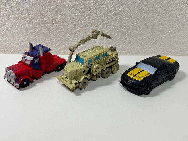 トランスフォーマー EZコレクション ボーンクラッシャー & EZコレクション_01オプティマスプライム 映画特典バンブルビー