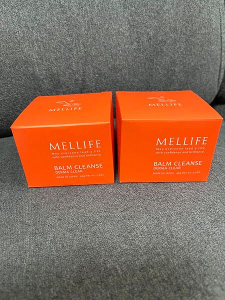 新品未使用品 メリフ ダーマクリア バームクレンズ クレンジング MELLIFE 2個セット