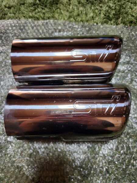 スバル STI マフラーカッター レヴォーグ VN BRZ SK フォレスターzc6zn8 zd8 インプレッサエクシーガレガシィ