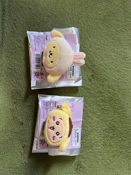 ちいかわ シークレットヘアクリップ サンリオキャラクターズ ポムポムプリン