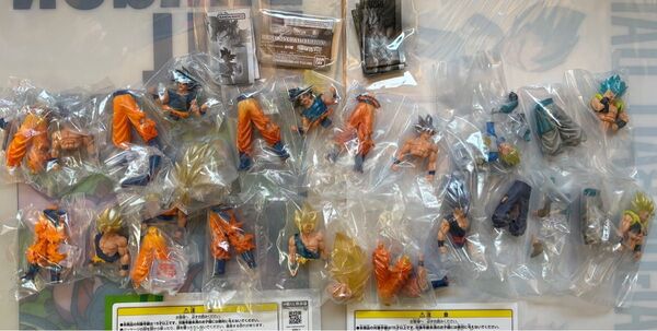 HGドラゴンボール01 GOKU EDITION SPECIAL EDITION SAIYAN EDITION 02 全種12体