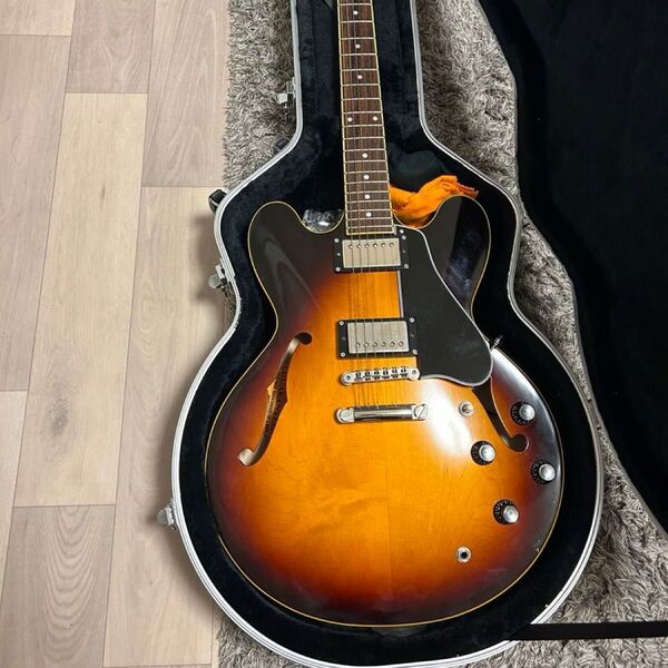 ESP EDWARDS E-SA-160LTS 国産 セミアコ ハードケース付