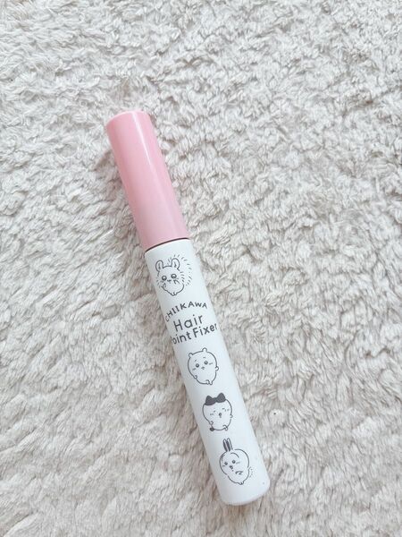 ヘアフィクサー ちいかわ ピンク フローラル スタイリング まとめ髪