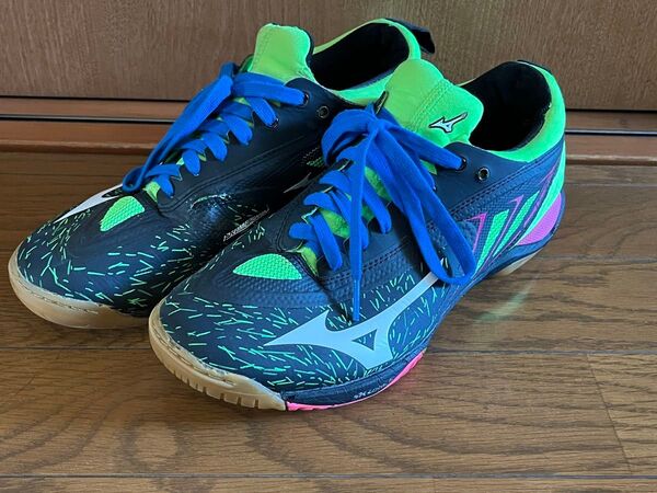 ミズノ MIZUNO ウエーブドライブ WAVE DRIVE NEO 卓球シューズ ミッドカット 27.5㎝ マルチカラー