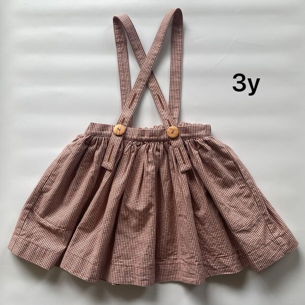 【SOOR PLOOM】Mavis Skirt mini check 3y