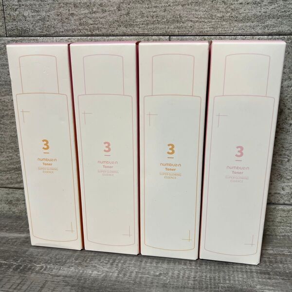 ナンバーズイン トナー 200ml(3番 うるツヤ発酵)×4個セット