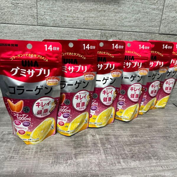 UHA味覚糖 グミサプリ コラーゲン 14日分 28粒入×6個セット