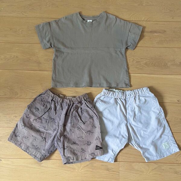 Tシャツハーフパンツ半ズボンセット 120cm