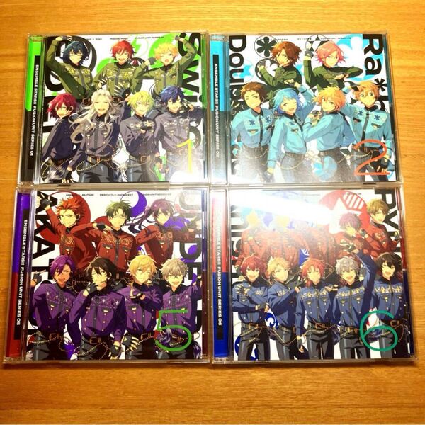 あんスタ FUSION UNIT SERIES CD 4枚セット まとめ売り