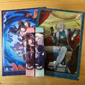 崩壊スターレイル スタレ 花火 アベンチュリン クリアファイル ミニポスター