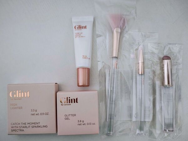 新色 Glint ハイライター エンジェルピーチ+α