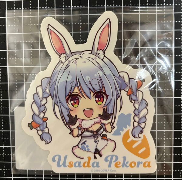 ホロライブ 兎田ぺこら 耐水シール