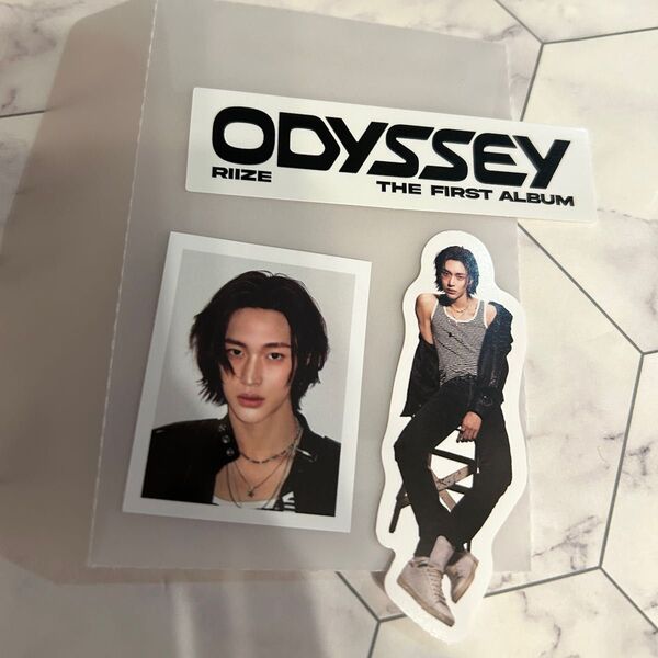 RIIZE ライズ riize 1st fullアルバム ODYSSEY 付属品 ウォンビン
