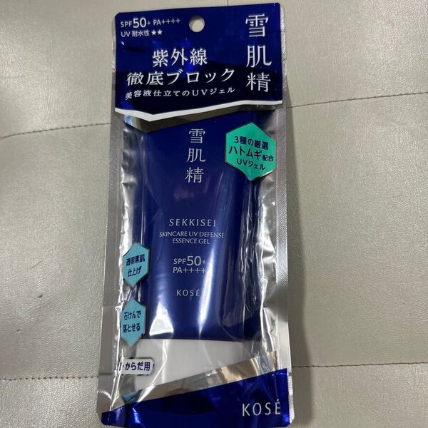 雪肌精 スキンケア UV エッセンス ジェル 日焼け止めジェル 90g KOSE
