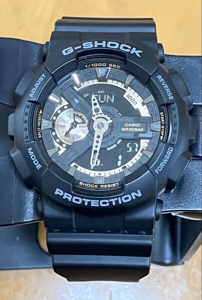 極美品 CASIO カシオ G-SHOCK G-ショック GA-110RG-1AJF ローズゴールド仕様 腕時計 デジアナ