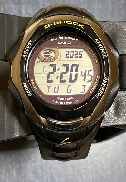 美品 CASIO カシオ G-SHOCK Gショック G-2800-1JF 2534 タフソーラー デジタル腕時計 二次電池HI