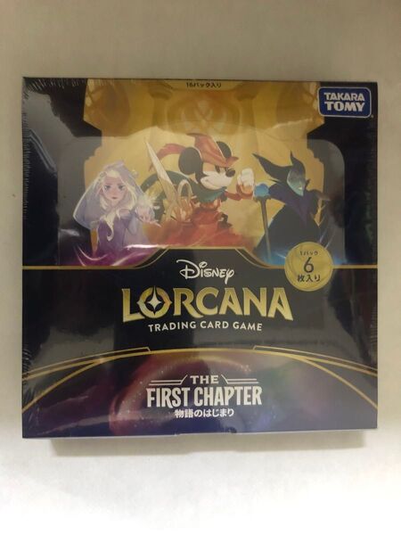 新品未開封ディズニー ロルカナ 第1弾 物語のはじまり 1box シュリンク付き ロルカナTCG トレーディングカードゲーム