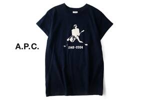 A.P.C.◆SECTION MUSICALE コットン100% Tシャツ カットソー ◆サイズS◆アーペーセー