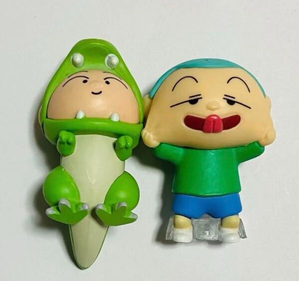 クレヨンしんちゃん ガチャ マサオくん 恐竜 映画 ティラノサウルス ならぶんです きゃらっぷっぷ フィギュア