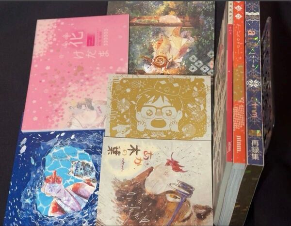 ヴィク勇 同人誌 再録集「aLL」「色結び」「天たぬか!」他 7冊まとめセット/ntmn. 夏生 /ユーリ!!! on ICE