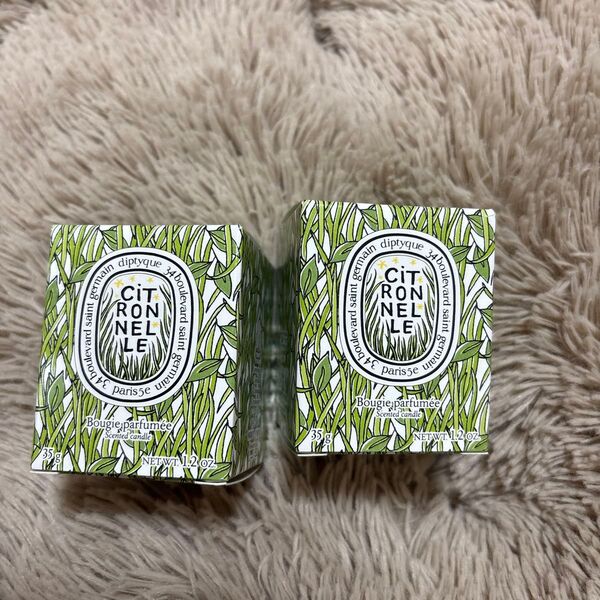 diptyque ディプティック 限定ミニキャンドル 35g 2個セット