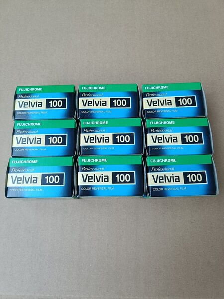 9セット VELVIA100 135/36枚撮りFUJIFILM (フジフイルム)