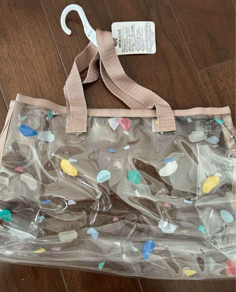 ビーチバッグ プールバッグ ビニールバッグ 保育園 小学校 推し活バッグ クリアバッグ キッズ 子ども