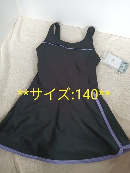 ワンピース 水着 女の子用 スイミング ワンピース水着 水着女の子 水着140 新品 トップバリュ プール
