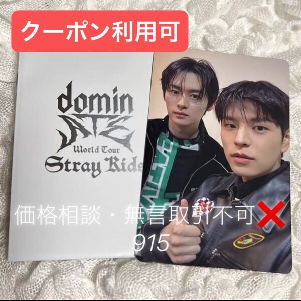 価格相談× Stray Kids スキズ dominATE JAPAN 購入特典 トレカ フォトカード リノ スンミン 離婚危機