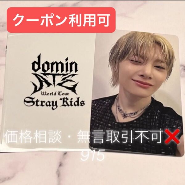 価格相談× Stray Kids スキズ dominATE JAPAN 購入特典 トレカ フォトカード アイエン 1万円