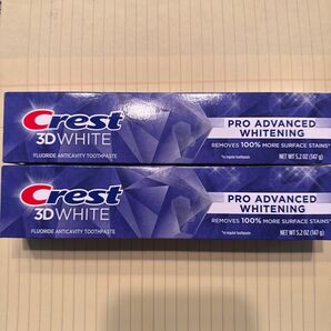 Crest 3D White 歯磨き粉 2個セット