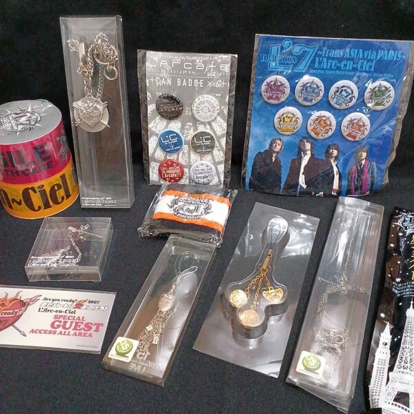 L'Arc~en~Ciel ツアーグッズ