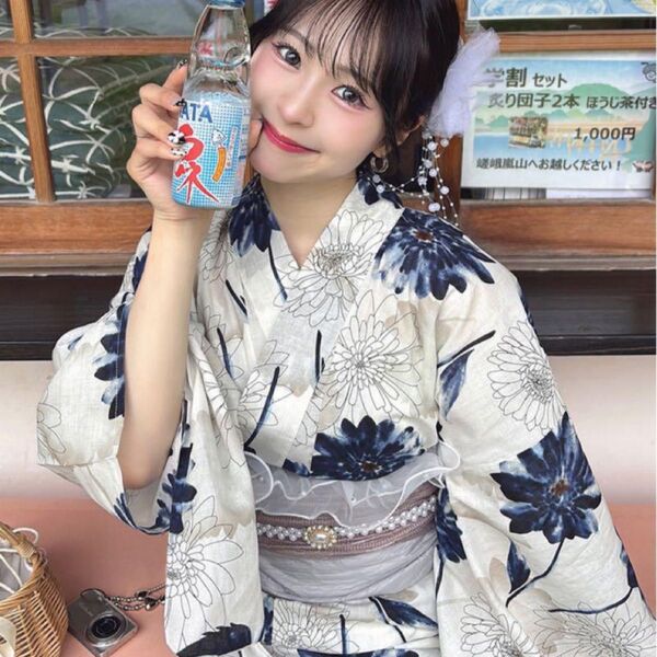 新品未使用 グレイル ガーベラ 浴衣 セット