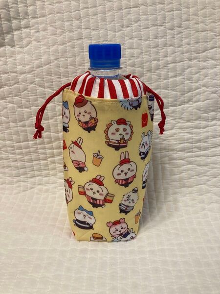No.993 ちいかわ マクドナルド ペットボトルカバー ハンドメイド