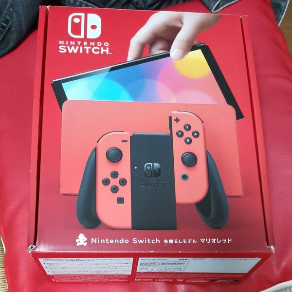 任天堂Nintendo Switch(有機ELモデル) マリオレッド 本体 ニンテンドースイッチ