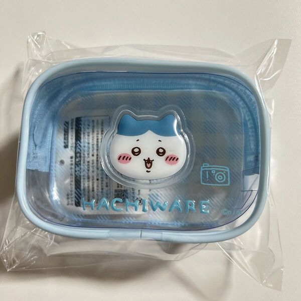 ちいかわ ぷっくりミニクリアポーチ ハチワレ アミューズメント景品 プライズ品