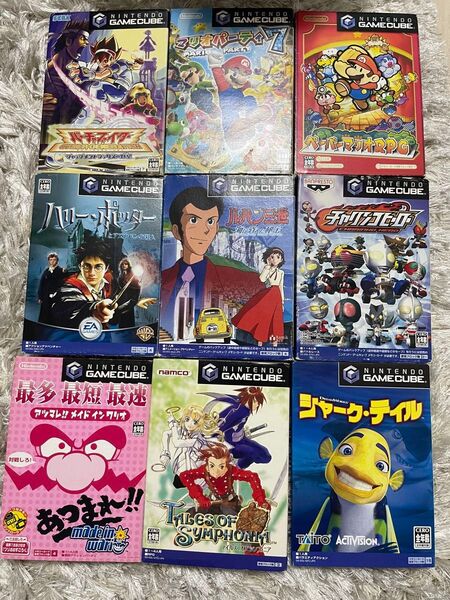 ゲームキューブソフト 9本セット GC