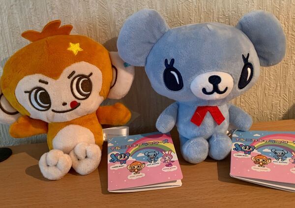 ナルミヤキャラクター ぬいぐるみ ★ルッキー ★ミントくん 新品未使用タグ付き