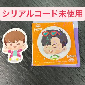 スシロー×BTS Island ピック・ステッカー JIN J-HOPE