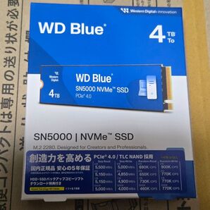 ウエスタンデジタル SSD NVMe SN5000 4TB WD