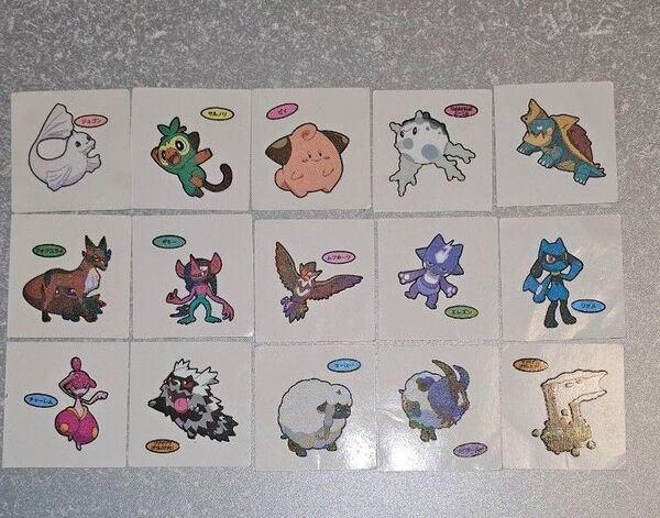 40枚(A40)【ポケモン】デコキャラシール