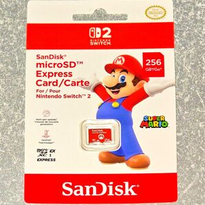 SanDisk microSD Express Card 256GB for Nintendo Switch2 スイッチ 2 対応