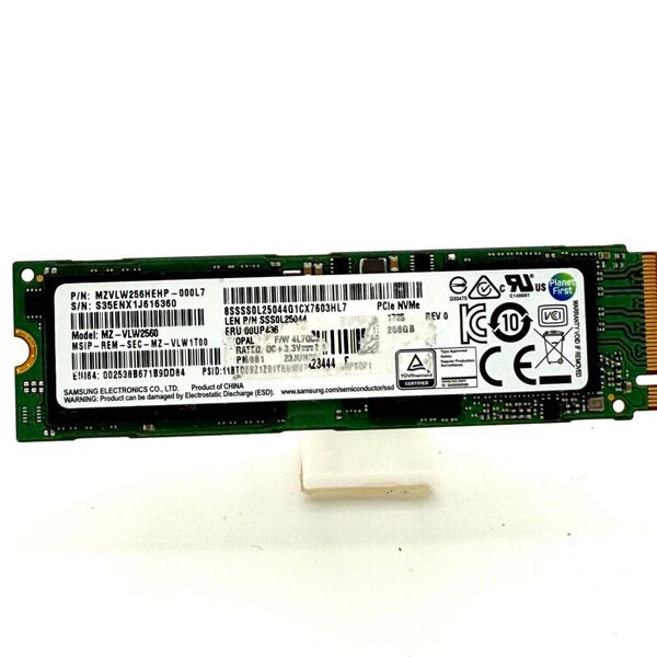 SAMSUNG サムスン SSD M.2 2280 256GB PM961 NVMe