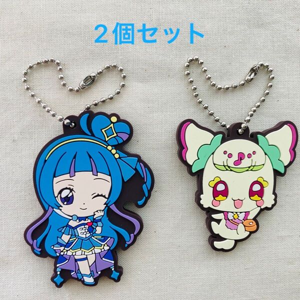 アイドルプリキュア カプセルラバーマスコット 2個セット キュアウインク・プリルン