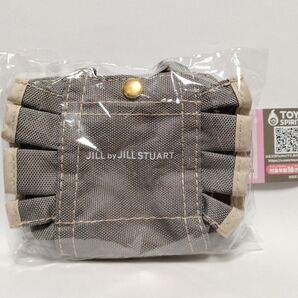 JILL by JILLSTUART ジルスチュアート ミニフリルトートバッグキーホルダー グレー 未開封 ガチャ カプセルトイ