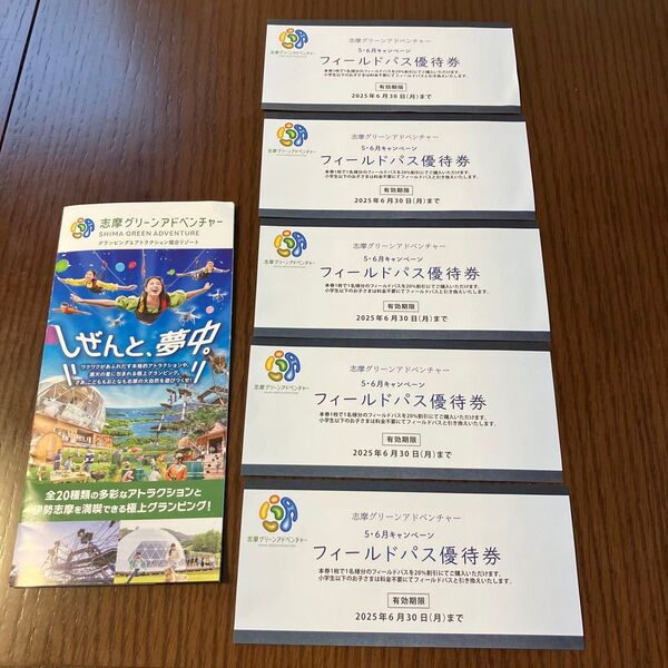 志摩グリーンアドベンチャー優待券